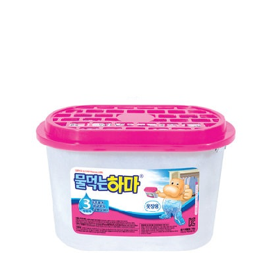 Hút ẩm đa năng Hà Mã màu hồng Oxy 옥시 물먹는 하마